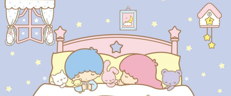 Kiki and Lala, Bedtime story, Little Twin Stars, Cartoon, Sanrio