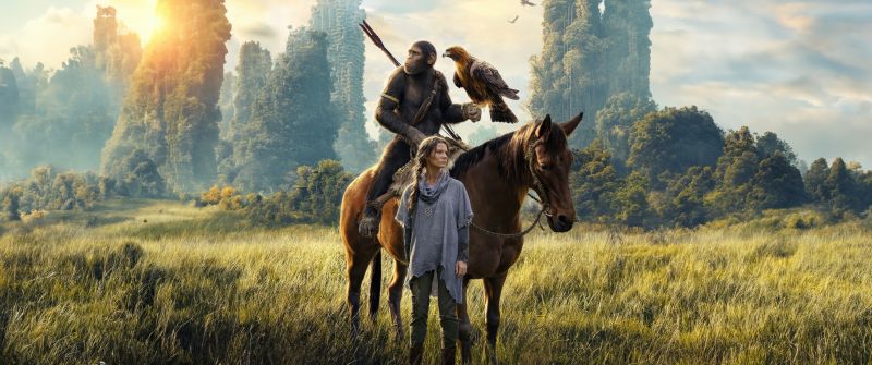Kingdom of the Planet of the Apes, 2024, Movie poster, 2024 Movies, Noa (Planet of the Apes)
