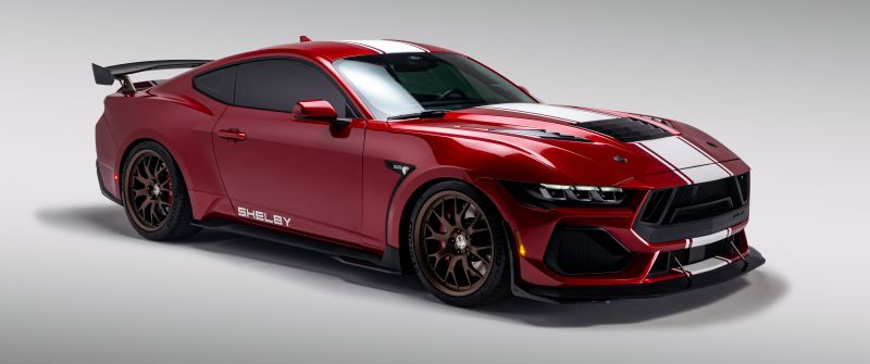 Shelby Super Snake, Red cars, 2024, 5K