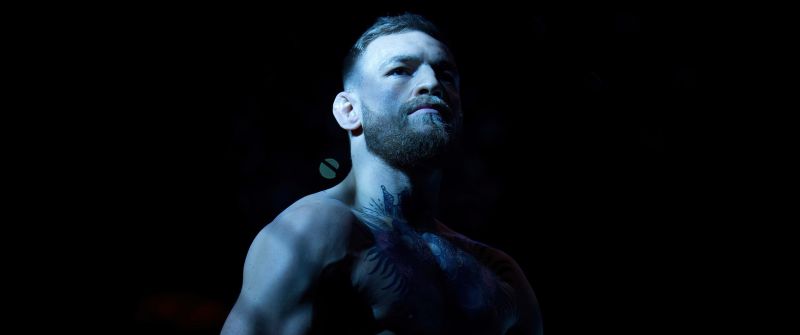 Conor McGregor, Ultimate Fighting Championship (UFC), 5K, Dark background, Irish