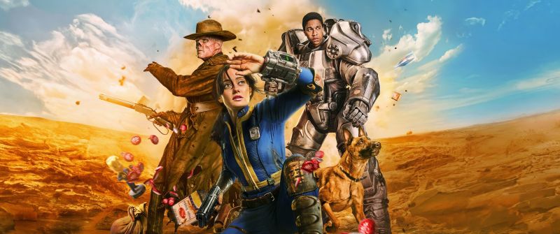 Fallout, Poster, Amazon Original Series, Prime series, 2024 Series, Ella Purnell, Aaron Moten