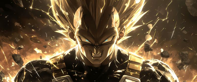 Vegeta, AI art, Dragon Ball, 5K