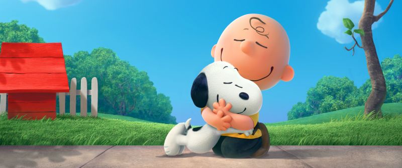 Charlie Brown, Snoopy, Cute cartoon, Peanuts