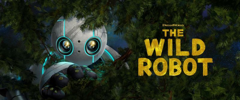 The Wild Robot, Movie poster, Animation movies, 2024 Movies