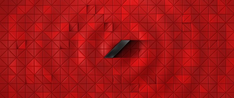 MKBHD, Red background, Grid lines, 5K