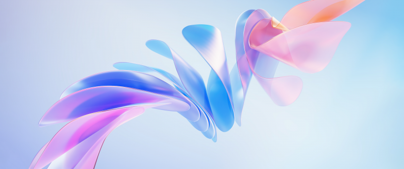 Colorful abstract, Swirls, 5K, Pastel background