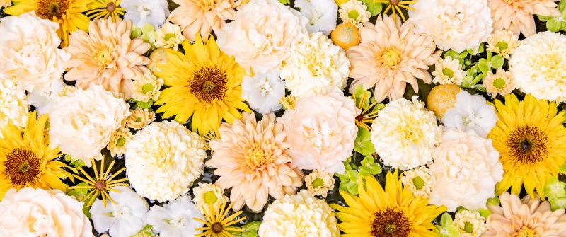 Flower bouquet, Yellow aesthetic, Chrysanthemum flowers, Daisy flowers