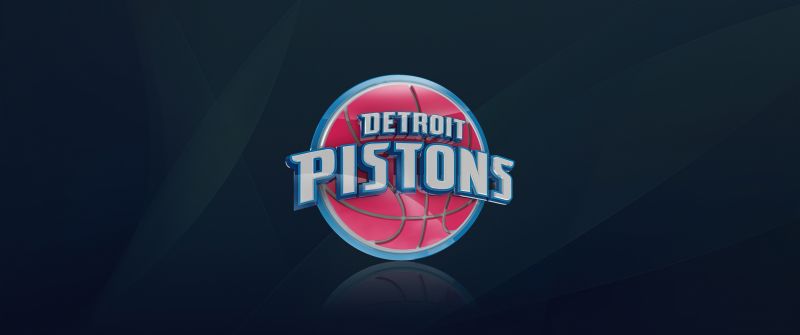 Detroit Pistons, Symbol, Logo, Basketball team, 5K