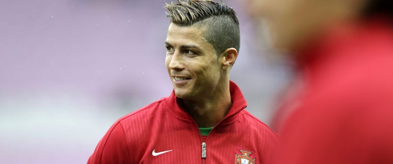 Cristiano Ronaldo, Smiling, Portugal football player