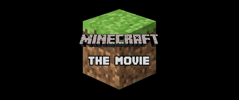 Minecraft, 2025 Movies, Black background, 5K