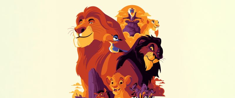 The Lion King, Illustration, 5K, 8K