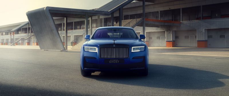 Rolls-Royce Black Badge Ghost, Aesthetic, 5K, 8K