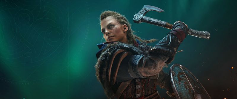 Female Eivor, Viking raider, Assassin's Creed Valhalla, PC Games, PlayStation 4, PlayStation 5, Xbox One, Xbox Series X, 2020 Games
