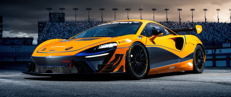 McLaren Artura GT4, 5K, Race track