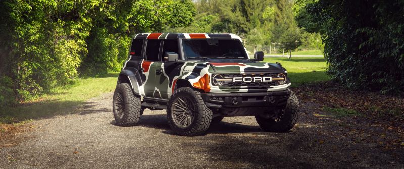 Ford Bronco Raptor, Aesthetic, 5K, 8K, Outdoor