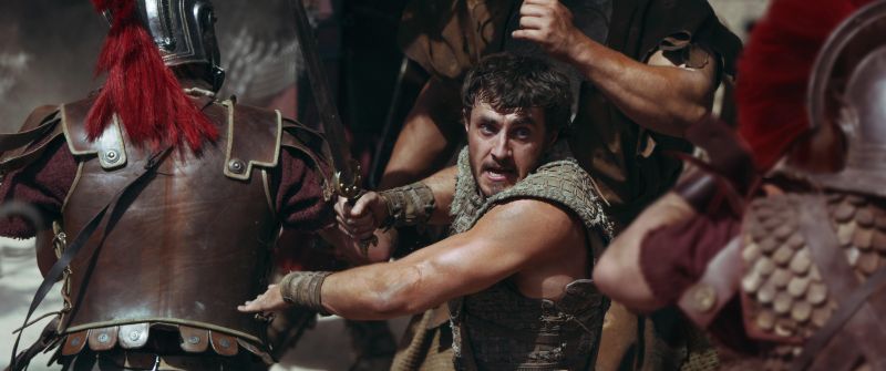 Gladiator II, Paul Mescal, 2024 Movies, 5K