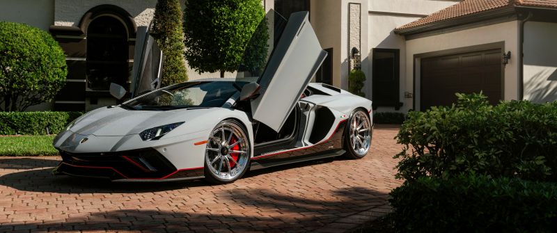 Lamborghini Aventador LP 780-4 Ultimae, Outdoor, 5K, 8K