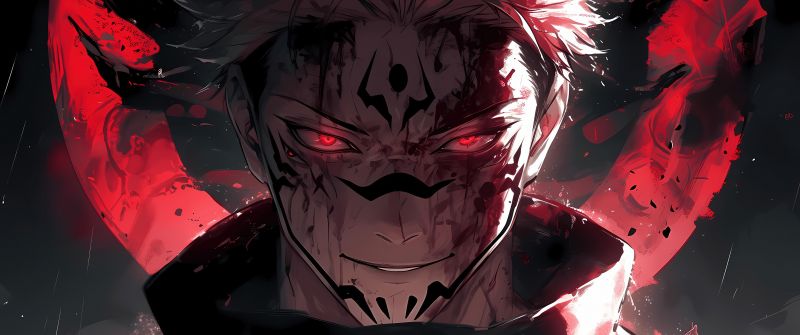 Sukuna, AI art, Jujutsu Kaisen, 5K