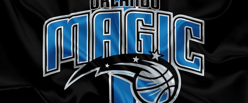 Orlando Magic, Dark background, Basketball team, NBA