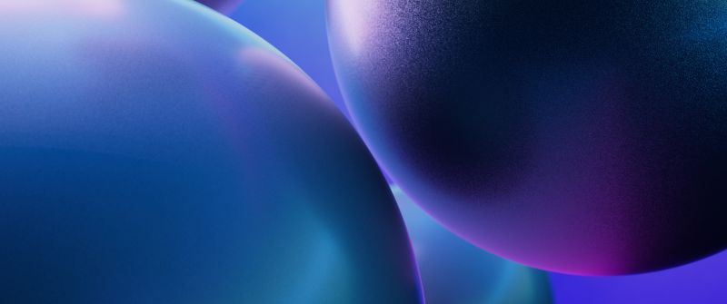 Sphere Balls, 3D background, Digital Art