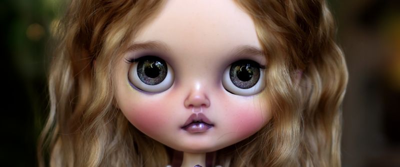 Aesthetic, Blythe doll, 5K, Cute doll, Innocent