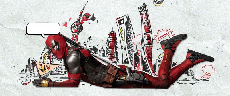 Deadpool & Wolverine, Artwork, 5K, 8K, 2024 Movies