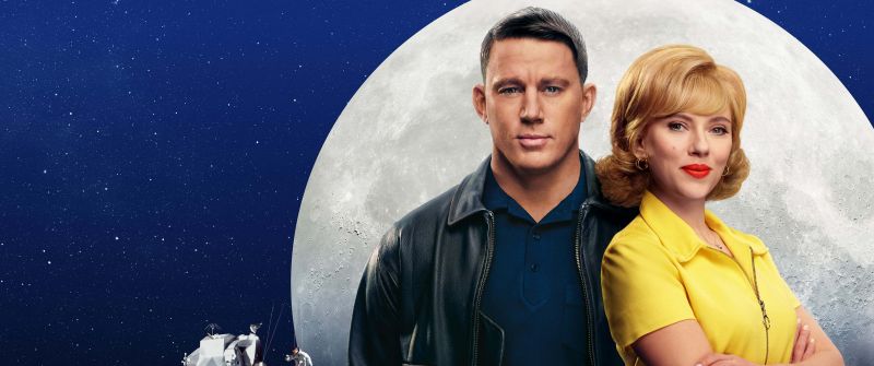 Fly Me to the Moon, 2024 Movies, Scarlett Johansson, Channing Tatum