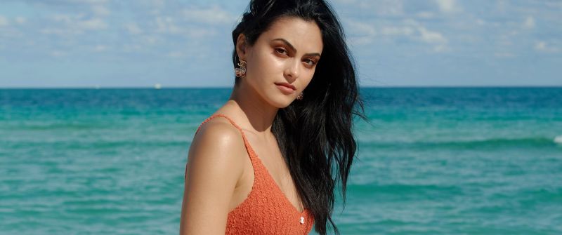 Camila Mendes, Beach, Photoshoot, Elle Magazine