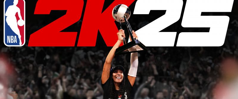 Aja Wilson, NBA 2K25, 8K, 2024 Games