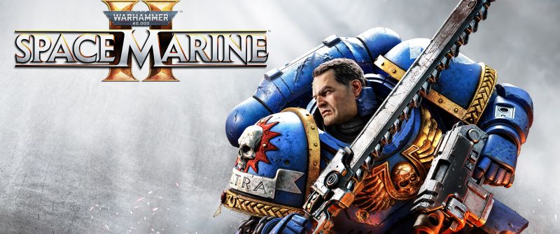 Warhammer 40K Space Marine 2, Key Art, 2024 Games, Titus