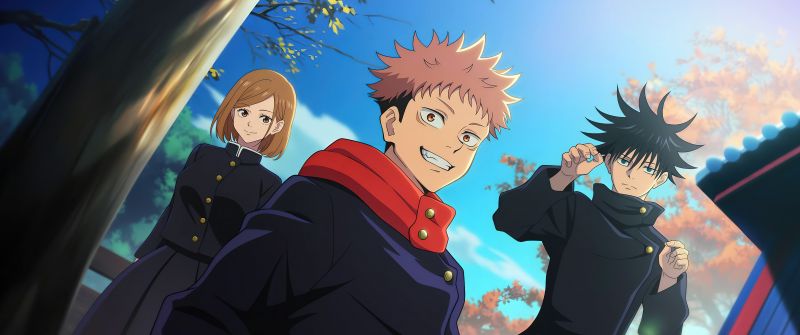 ItaFushiKugi, Jujutsu Kaisen, Best friends, Megumi Fushiguro, Yuji Itadori, Nobara Kugisaki