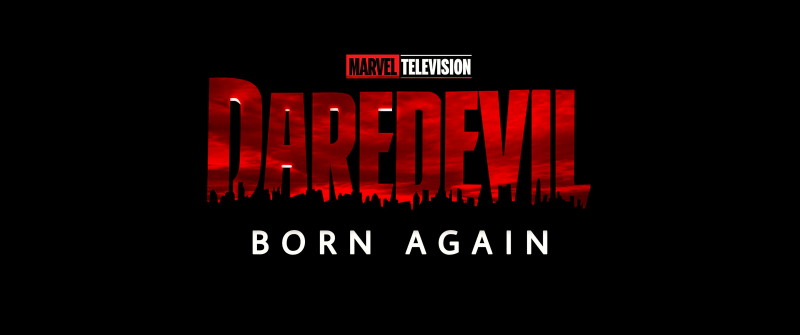 Daredevil: Born Again, Black background, 5K, 2025 series, Disney series