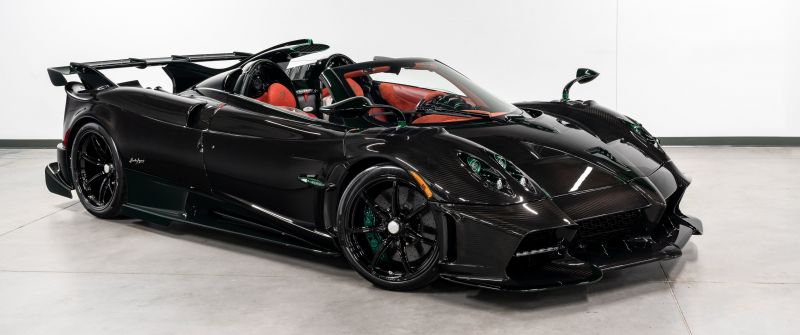 Pagani Imola Roadster, 2024, Supercar, Black cars