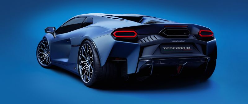 Lamborghini Temerario, Blue background