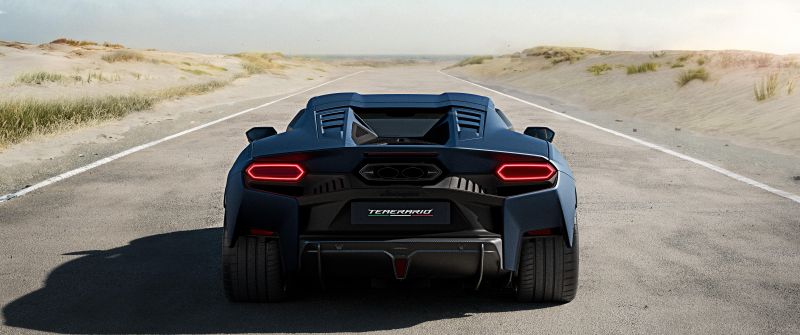 Lamborghini Temerario, Rear View