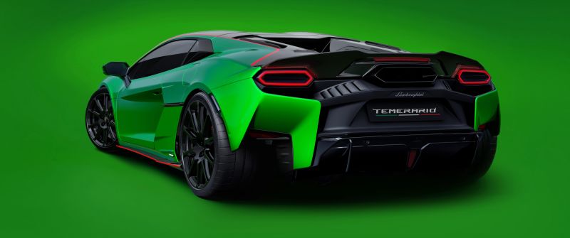 Lamborghini Temerario Alleggerita, Green background