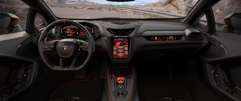 Lamborghini Temerario Alleggerita, Interior, Cockpit