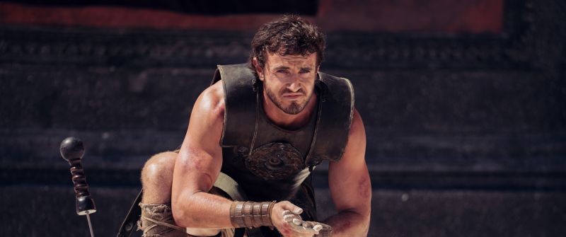 Paul Mescal, Gladiator II, 2024 Movies, 5K