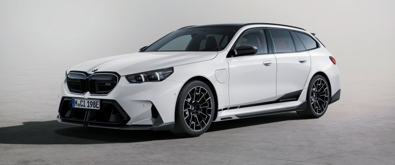 BMW M5, M Performance Parts, 2024, 5K, 8K, White cars