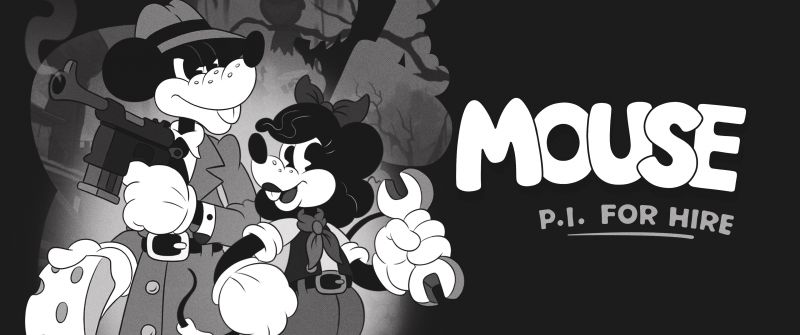 Mickey Mouse, 2024 Games, Monochrome