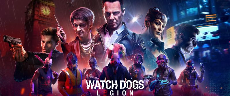 Watch Dogs: Legion, 8K, PlayStation 5, PlayStation 4, Xbox Series X, Xbox One, Google Stadia, PC Games, 2020 Games, 5K