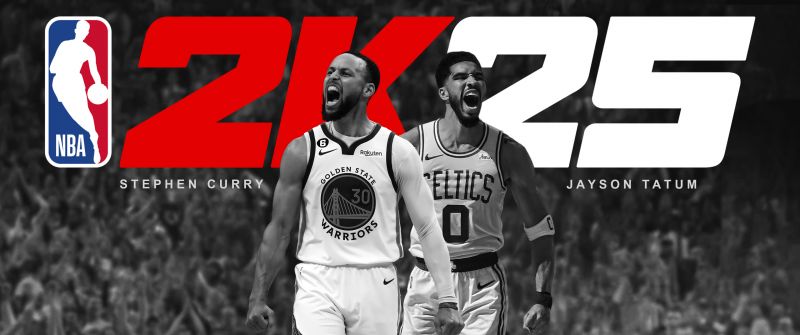 Stephen Curry, Jayson Tatum, NBA 2K25, 2024 Games, NBA video game