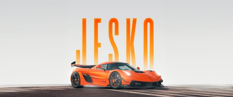 Koenigsegg Jesko, Poster, Sports cars, 5K