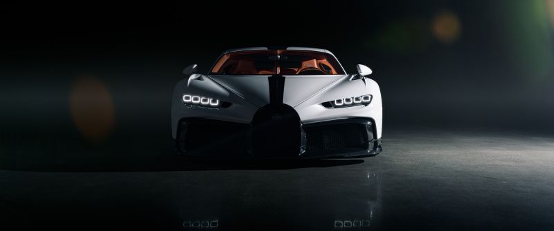 Bugatti Chiron Pur Sport, Dark aesthetic, 8K, Dark background, 5K