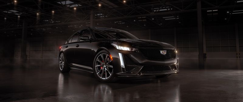 Cadillac CT5-V Blackwing, Dark aesthetic, 5K, 8K