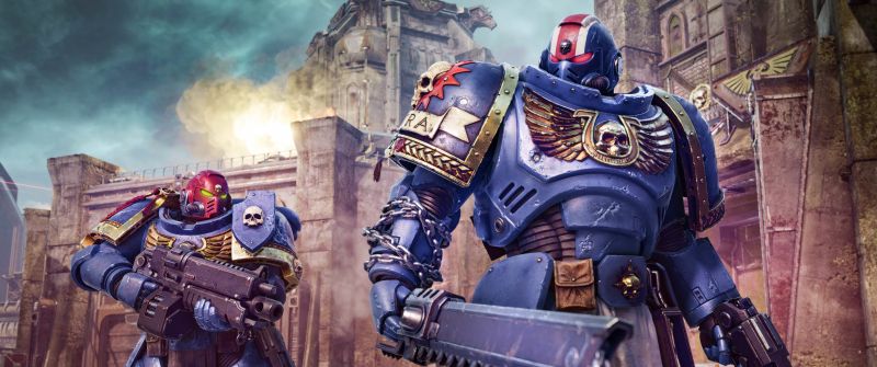 Warhammer 40K Space Marine 2, Screenshot, Gameplay, 2024 Games, Titus, 5K, Ultramarines