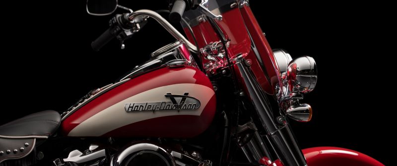 Harley-Davidson Hydra-Glide, Black background, 8K, Classic bikes, 5K, AMOLED