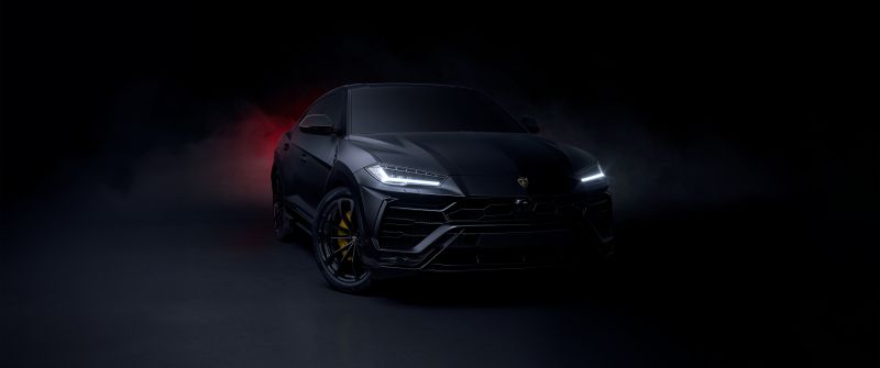 Lamborghini Urus, Dark aesthetic, 8K, 5K, Dark background