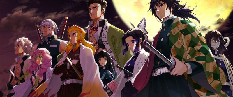 Demon Slayer: Kimetsu no Yaiba, Character art, 5K