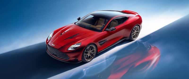 Aston Martin Vanquish, Super Sports Car, 5K, 8K, Red cars